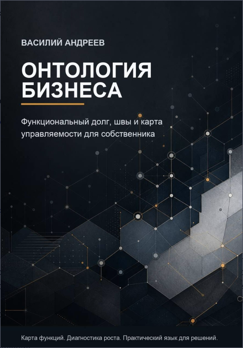 Обложка книги «Онтология бизнеса» Василия Андреева